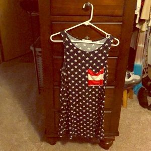 Starts and stripes summer cover up